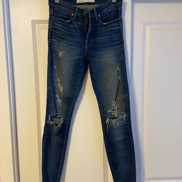 AYR The Riser Jeans Distressed - Picture 3 of 6
